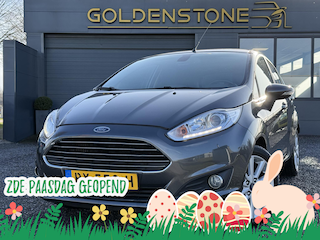 Ford Fiesta 1.0 EcoBoost Titanium Navi,Trekhaak,Clima,Cruise,Pdc,5 Deurs,Lm velgen,D-riem recent vv,Nieuwe Apk bij Aflevering