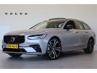 Volvo V90 T8 455PK AWD Ultra Dark | Massage | Bowers & Wilkins | Luchtvering | Panoramadak | 20"