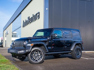 Jeep Wrangler Unlimited 4xe 380 Rubicon l Stoelverwarming l Stuurwielverwarming l Elektrisch schuif dak l Adapt. Cruise