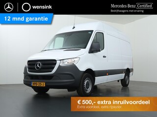 Mercedes-Benz Sprinter 317 CDI | Aut. | L2 H2 | Aut. | Navigatie | 2-zits | Opstaptrede | Cruise Control | Spiegelpakket| Parkeercamera | Airco | Dodehoekassistent | Certified