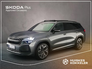 Skoda Kodiaq Sportline Business 1.5 TSI PHEV 204pk DSG Automaat Trekhaak, Panoramadak, Adaptive cruise control, Elektrische achterklep, LED matrix koplampen