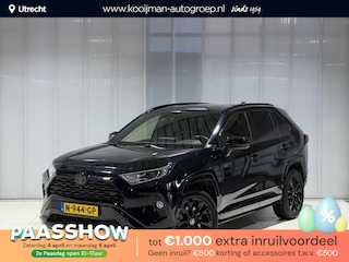 Toyota RAV4 2.5 Hybrid AWD Black Edition | Trekhaak met afneembare kogel | All season banden | Side Skirts |