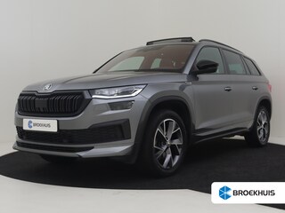 Skoda Kodiaq 1.5 TSI Sportline Business 7p 150pk DSG/AUTO | Panoramadak Elektrisch | Trekhaak uitklapbaar | Stoel/stuur verwarming | Achteruitrijcamera | 19"LMV