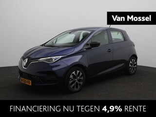 Renault Zoe R135 Limited 52 kWh Inclusief Koopaccu |Apple Carplay/Android Auto | cruise control | electronic climate control | LED koplampen | lichtmetalen velgen 16"| navigatiesysteem | rijstrooksensor met correctie | warmtepomp |