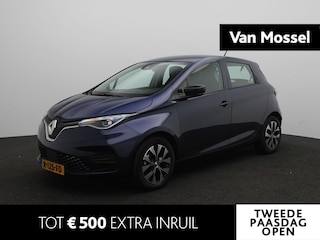 Renault Zoe R135 Limited 52 kWh Inclusief Koopaccu |Apple Carplay/Android Auto | cruise control | electronic climate control | LED koplampen | lichtmetalen velgen 16"| navigatiesysteem | rijstrooksensor met correctie | warmtepomp |