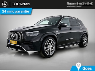 Mercedes-Benz GLE Mercedes-AMG 53 Hybrid 4MATIC+ Premium Plus AMG Line | MANUFAKTUR Interieur-Paket | Trekhaak | Panorama Schuif-Kanteldak | Stuur en Stoelverwarming. Inclusief 24 maanden Mercedes-Benz Certified garantie voor Europa.