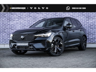 Volvo XC60 2.0 T8 Plug-in hybrid AWD Ultra Black Edition | Luchtvering | Gelamineerd Glas | Trekhaak | Panoramadak | Adaptieve Cruise Control | Head Up Display |