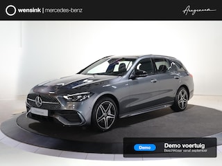 Mercedes-Benz C-klasse Estate 300e Business Solution AMG | Panoramaschuifdak | Nightpakket | Burmester | Head-Up |