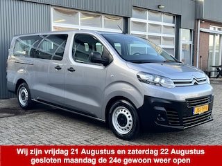 Citroën Jumpy 1.5 BleuHDi XL Marge BTW en BPM vrij!! Airco Cruise controle Trekhaak 2500kg Navigatiesysteem Personenvervoer 8-Persoons Parkeerhulp achter Apple carplay 1e eigenaar Euro 6 Bpm en Btw vrij voor particulier