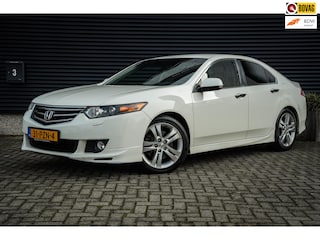 Honda Accord 2.4 i-VTEC Type-S | Parelmoer | Clima | Cruise | H.Leder | Unieke kans! | 15 jaar 1 eig. |