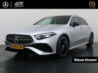 Mercedes-Benz A-klasse 180 AMG Line (Facelift) | Panorama - Schuifdak | Head-Up Display | Burmester Surround System | Sfeerverlichting | Memory Seats | 360° Camera | Apple Carpplay / Android Auto