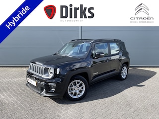 Jeep Renegade 1.5T e-Hybrid Limited (Stoel-/- stuurwiel verwarming - Camera - Keyless Entry - Navigatie - Automatische Airco - LED - Parkeersensoren V+A)