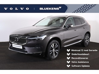 Volvo XC60 T6 Recharge AWD Core Bright - Panorama/schuifdak - IntelliSafe Assist - Adaptieve LED koplampen - Parkeercamera achter - Verwarmde voorstoelen, stuur & achterbank - Parkeersensoren voor & achter - Draadloze tel. lader - Standkachel - Extra getint glas - Elektr. inklapbare trekhaak - 18' LMV