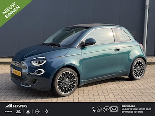 Fiat 500 La Prima 42 kWh Cabrio / Cruise Control / Apple Carplay / Achteruitrijcamera / All Season Banden / Navigatie /