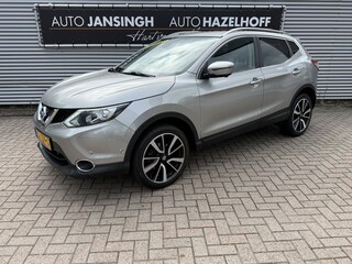 Nissan Qashqai 1.2 Tekna Automaat!! 91.861 km!! | Clima | Lederen bekleding | Navigatie | PDC voor en achter | Camera | Ndl auto! | RIJKLAARPRIJS INCL 12 MAANDEN GARANTIE EN BEURT