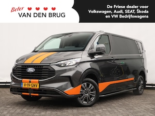 Ford Transit Custom 320 2.0 TDCI 170PK Automaat L2H1 Limited | Navigatie | App connect | Cruise control | Leer | Led | 360 Camera | Stoel/stuur verwarming | PDC  | 17" LM velgen | Trekhaak uitklapbaar | Sidebars |