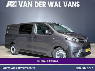 Toyota Proace 2.0 D-4D 145pk L3H1 Dubbele Cabine Euro6 Airco | 6-Zits | Navigatie | Apple Carplay | Cruisecontrol Android Auto, Parkeersensoren