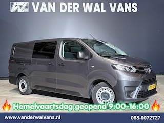 Toyota Proace 2.0 D-4D 145pk L3H1 Dubbele Cabine Euro6 Airco | 6-Zits | Navigatie | Apple Carplay | Cruisecontrol Android Auto, Parkeersensoren