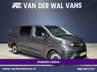 Toyota Proace 2.0 D-4D 145pk L3H1 Dubbele Cabine Euro6 Airco | 6-Zits | Navigatie | Apple Carplay | Cruisecontrol Android Auto, Parkeersensoren
