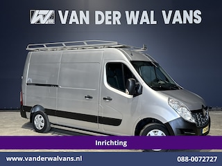 Renault Master 2.3 dCi 170pk L2H2 Inrichting Euro6 Airco | Imperiaal | Camera | Navigatie | Cruisecontrol | 2500kg Trekhaak Parkeersensoren, Trap, Sidebars, Bijrijdersbank
