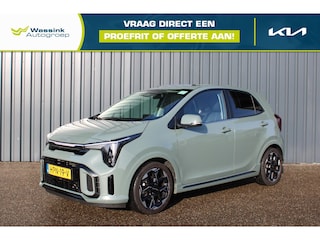 Kia Picanto 1.0 DPi 63pk 4-zits Automaat GT-Line Schuifdak | Stoel/Stuur Verwarming | Camera | Carplay | Navigatie