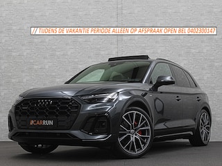 Audi Q5 300pk Hybrid S-Line | Luchtvering | Panorama | ACC | B&O Sound | Massage | Trekhaak | Matrix-LED | Head-Up | Sfeerverlichting | Leder | ISO-Glas | 3-Zone Clima | Standkachel | Bekerhouder Koeling/Verwarming | Stoelverwarming V+A | Zwarte Hemel | Carplay | Zonwering |