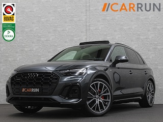 Audi Q5 300pk Hybrid S-Line | Luchtvering | Panorama | ACC | B&O Sound | Massage | Trekhaak | Matrix-LED | Head-Up | Sfeerverlichting | Leder | ISO-Glas | 3-Zone Clima | Standkachel | Bekerhouder Koeling/Verwarming | Stoelverwarming V+A | Zwarte Hemel | Carplay | Zonwering |