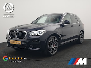 BMW X3 xDrive30e M Sport Plug In Hybrid 293pk Dealer O.H. PHEV | Trekhaak Af Fabriek | Head Up | 360 Camera | Adaptief Onderstel | Lederen Sportstoelen & Stuur Verwarmd | Sfeerverlichting | Keyless | Blis | Navigatie | DAB | Virtual |