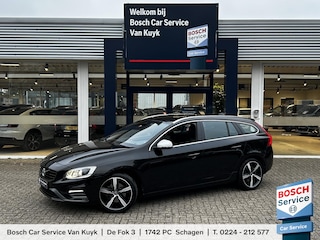 Volvo V60 1.5 T3 Nordic+ / Automaat / NL-Auto / Dealer-Onderhouden / Standkachel / Half-Leder/Half-Alcantara / Stoelverwarming / Cruise-Control / Climate-Control / Radio-Bluetooth / Navi / PDC-Achter / 18'' LMV / ENZ.