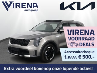 Kia Sorento 1.6 T-GDi Plug-in Hybrid 4WD ExecutiveLine 7p. AWD - FULL OPTIONS - Stoel/Stuurverwarming - 1700kg trekgewicht - Apple Carplay - Android Auto 7 jaar of 150.000km fabrieksgarantie