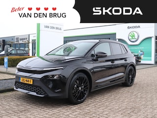 Skoda Elroq 85 Sportline | Trekhaak | Black pakket | Stoel -& stuurverwarming | Adaptieve cruise control | Dodehoeksensor |