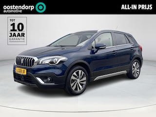 Suzuki S-Cross 1.4 Boosterjet Style Smart Hybrid | GEEN AFLEVERKOSTEN | Schuif -\ kanteldak | Parkeersensoren | Navigatiesysteem | Lederen bekleding |