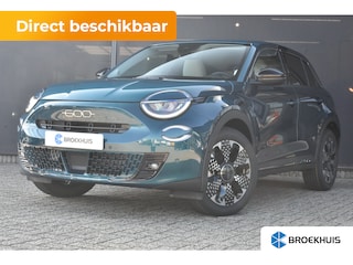 Fiat 600 La Prima | 10,25" touchscreen radio met Bluetooth, DAB & USB | 18" lichtmetalen velgen Diamont Cut | Adaptieve cruise control met Intelligent Speed Assist