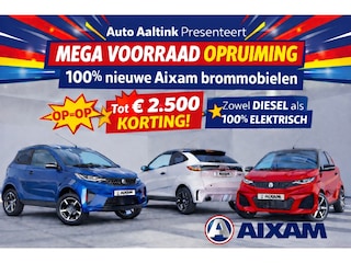 AIXAM City Pack 45KM/H DIESEL AUTOMAAT DAB+ | GETINT GLAS | NIEUW!