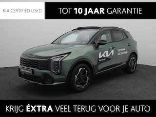 Kia Sportage 1.6 T-GDi Hybrid GT-PlusLine Pano. Dak | Elektr. stoel met geheugen | 360 Camera | LM Velgen 18" | Head-Up | Stoelverwarming en Verkoeling