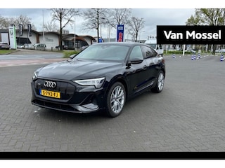 Audi E-tron 55 quattro S edition 95 kWh l Adaptive cruise control l Airco l Navigatie l Bang & Olufsen Premium 3D l Glazen panoramadak l Elektr. voorst. geheugen best. l Luchtvering l Alarm Klasse III l Achteruitrijcamera l Privacy glas l