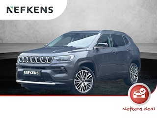 Jeep Compass 4XE 190pk Limited Automaat | Plug-in Hybrid | 1ste eigenaar | Winterpack | Dodehoekdetectie | Camera | 19" LM velgen | Electrische klep