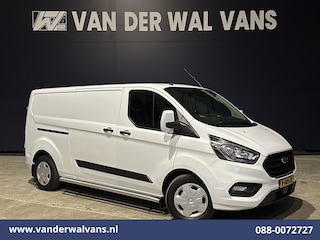 Ford Transit Custom 2.0 TDCI 131pk L2H1 Euro6 Airco | Camera | LED | Apple Carplay | 2800kg Trekhaak Android Auto, Cruisecontrol, Verwarmde voorruit, Stoelverwarming, Parkeersensoren, Sidebars, Bijrijdersbank
