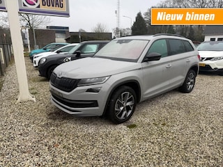 Skoda Kodiaq 1.5 TSI SportLine 7-pers,Pano,Leer/Alcant,LED,Memory,Trekhk,Stoelverw,BLIS,