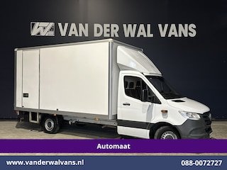Mercedes-Benz Sprinter 314CDI 143pk Automaat Bakwagen 21m3 KUUB Laadklep Zijdeur Euro6 Airco | Bijrijdersbank Lat om Lat, Leren bekleding