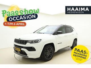 Jeep Compass 4xe 240 Plug-in Hybrid Electric S Leder | Navigatie | trekhaak | keyless start | camera achter | stoelverwarming
