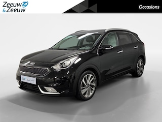 Kia Niro 1.6 GDi First Edition AUTOMAAT AIRCO CAMERA LEER STOELVERWARMING+STOELKOELING STUURVERWARMING LM VELGEN HOGE INSTAP ELECTRISCHE STOELEN JBLSPEAKERS ZEER MOOIE AUTO