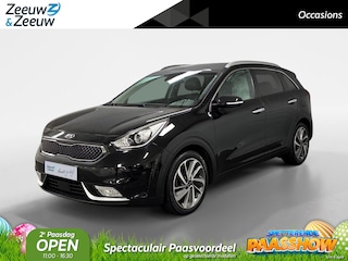 Kia Niro 1.6 GDi First Edition AUTOMAAT AIRCO CAMERA LEER STOELVERWARMING+STOELKOELING STUURVERWARMING LM VELGEN HOGE INSTAP ELECTRISCHE STOELEN JBLSPEAKERS ZEER MOOIE AUTO