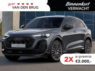 Audi Q5 S edition Competition e-hybrid 270 kW/367 PK Verwacht juli | Pano | 21inch | Bijrijdersscherm | Trekhaak | Leder dinamica |
