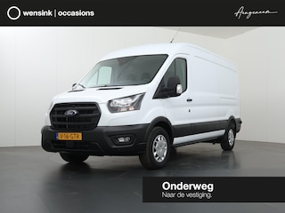 Ford Transit 350 | 2.0 TDCI | L3 H2 | Trend | TREKHAAK 2500 KG AHW | CLIMATE CONTROL | NAVIGATIE | PARKEERSENSOREN V+A | CRUISE CONTROL | BIJRIJDERSBANK | LAADRUIMTE PAKKET | APPLE CARPLAY / ANDROID AUTO | STOEVERWARMING