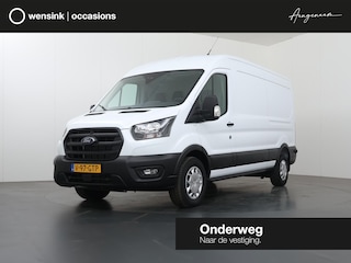 Ford Transit 350 | 2.0 TDCI | L3 H2 | Trend | TREKHAAK 2500 KG AHW | CLIMATE CONTROL | NAVIGATIE | PARKEERSENSOREN V+A | CRUISE CONTROL | BIJRIJDERSBANK | LAADRUIMTE PAKKET | APPLE CARPLAY / ANDROID AUTO | STOEVERWARMING