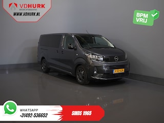 Opel Vivaro 2.0 180 pk Aut. DC Dubbel Cabine Elek.Stoelen/ Leder/ 2xSchuifdeur/ Afn.Trekhaak/ Climate/ Carplay/ Stoelverw./ Navi/ Cruise/ PDC/ Camera