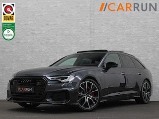 Audi A6 Avant 55 367pk S-Competition Hybrid | 37dkm | 10-2022 | Panodak | ACC | Audi Lane Assist | Trekhaak 2000kg | Stoel en Stuurwielverwarming | Standkachel | 4-Zone | Carplay | S-Line | 37dkm | 10-2022 | Rijklaarprijs met Bovag Garantie.