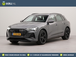 Audi e-Tron 55 quattro S edition 95 kWh | SoH 91,5% | Electr.schuif panorama dak | Apple Carplay | Electr.bedienb voorstoelen | Voorstoelen verwarmd | Wifi | Achteruitrij camera | Parkeersensoren voor en achter | Zijruiten zonnesch