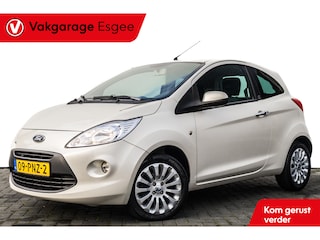Ford Ka 1.2 70 OK Titanium X start/stop | Meeneemprijs | Airco | APK 12-08-26 | | Stuur Bekr | 15 Inch Lmv | Radio / Mp 3 | ABS | Leren Stuur | Wit Metallic |